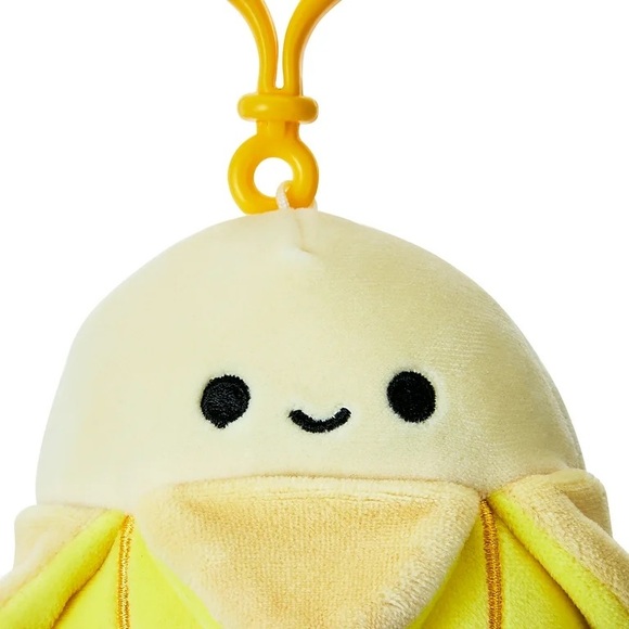 Squishmallows Junie The Yellow Banana - Child's Ultra Soft Stuffed Plush Clip-on - Picture 11 of 13